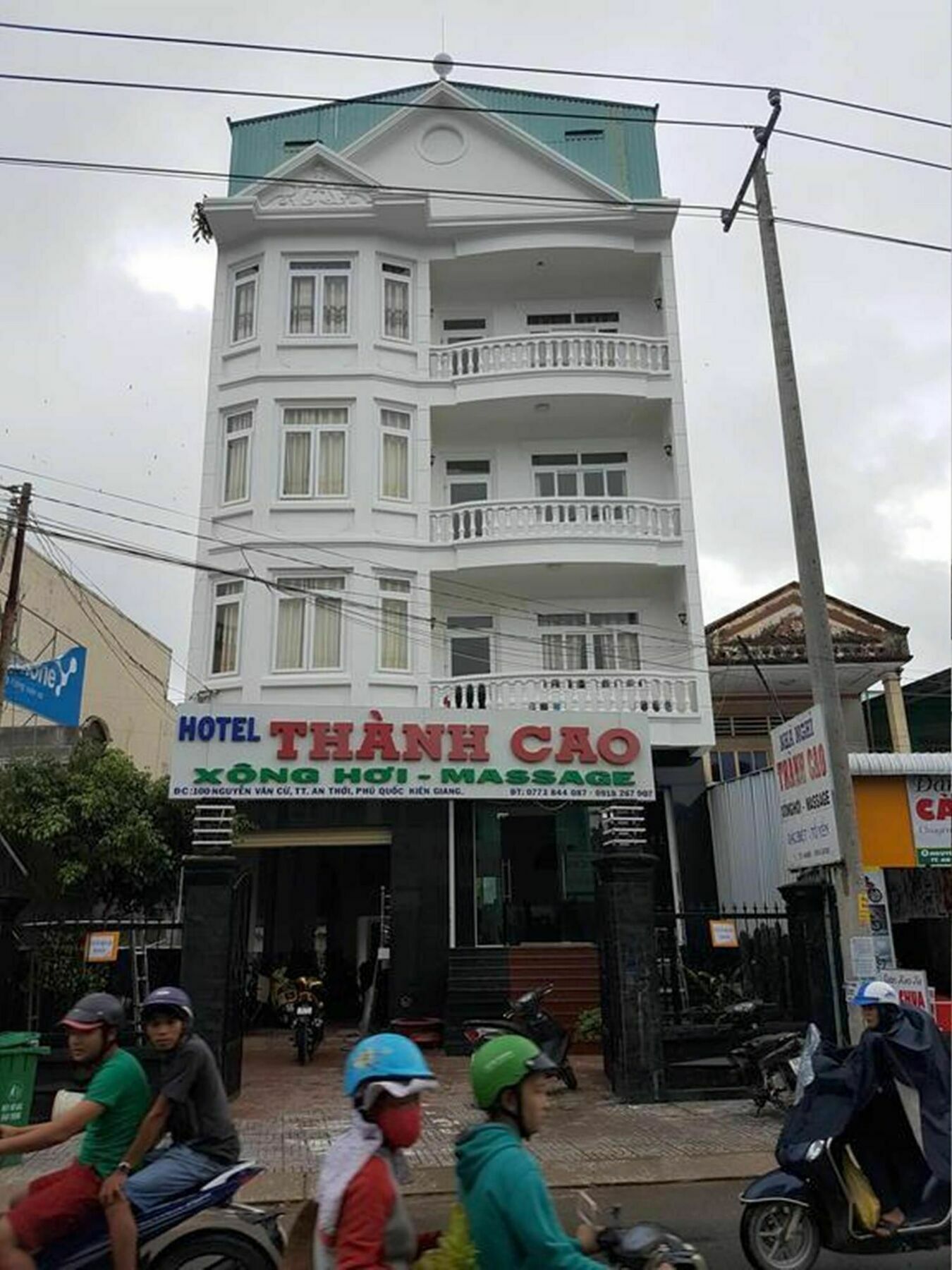 Thanh Cao Guesthouse Дуонг-Донг Экстерьер фото